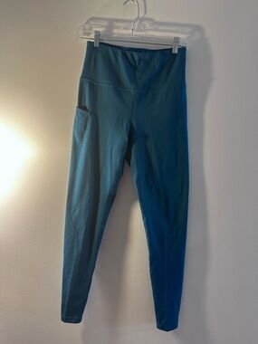 Everyday yoga Teal High-Waist Leggings with Side Pocket size large